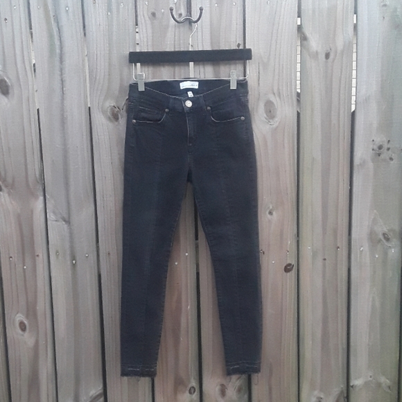 LOFT Modern Skinny Black Jeans - 26/2 - Picture 2 of 7